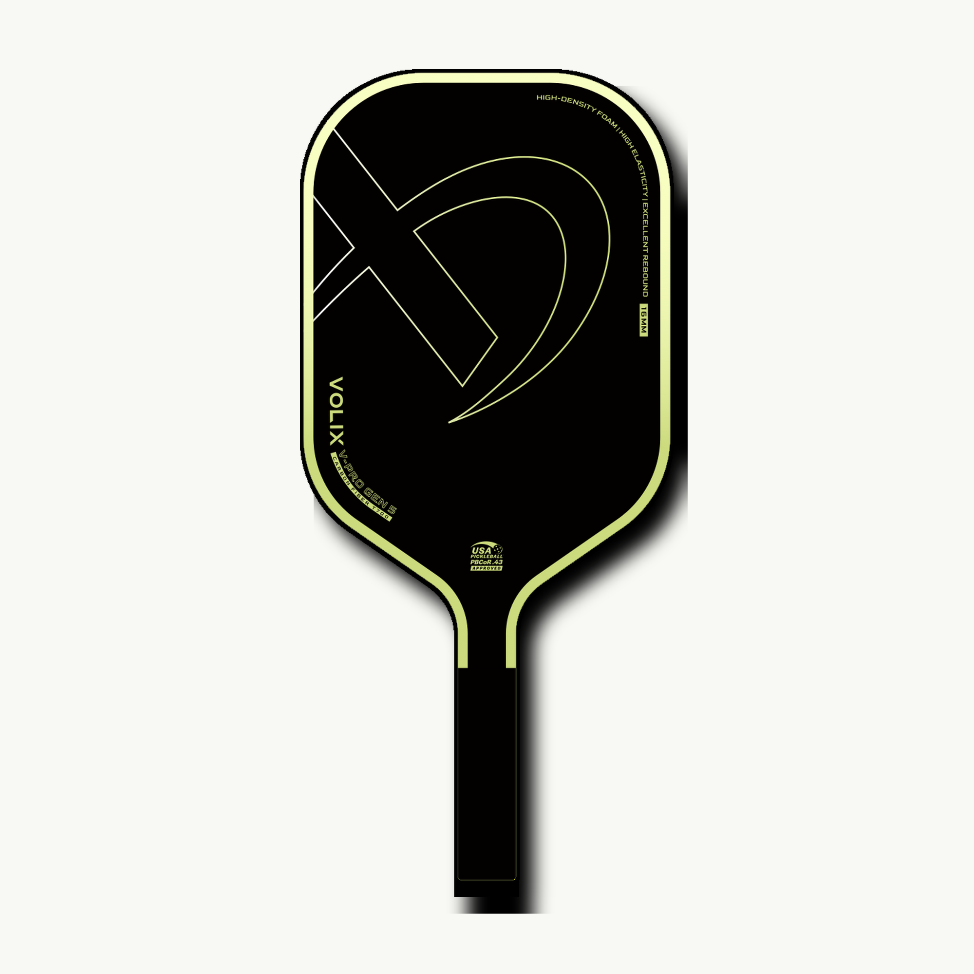 VOLIX V-PRO 16mm Carbon Pickleball Paddle